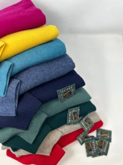 MAGLIONE "EDWARD" GIROCOLLO IN LANA E CASHMERE