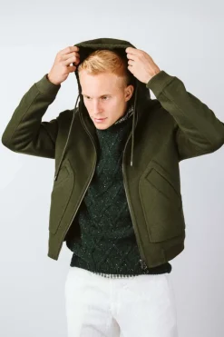 MAGLIONE "FRED" ARAN TWEED