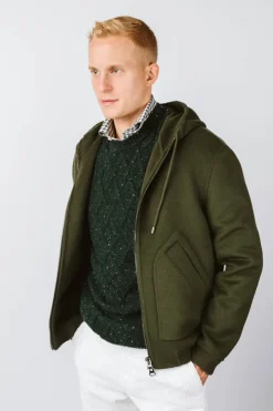 MAGLIONE "FRED" ARAN TWEED