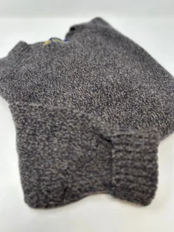 MAGLIONE "TEO" GIROCOLLO MOULINE' IN ECO-CASHMERE