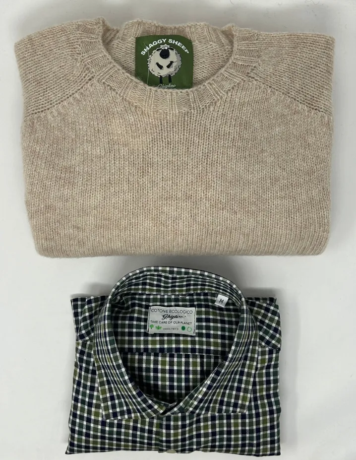 MAGLIONE SHAGGY SHEEP SHETLAND