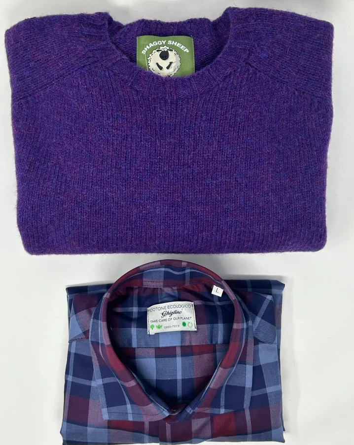 MAGLIONE SHAGGY SHEEP SHETLAND