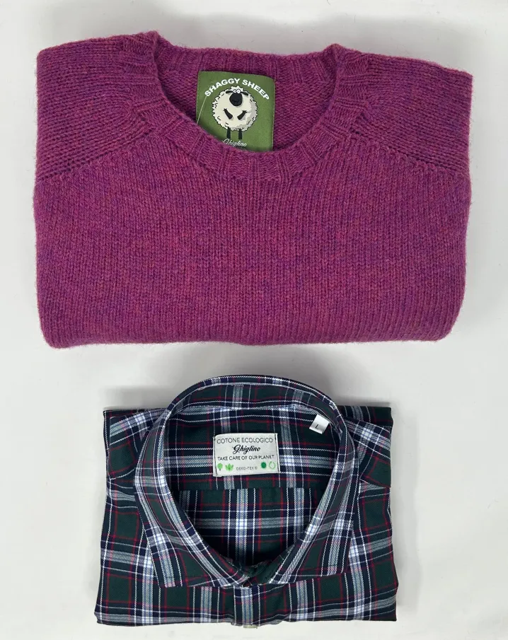 MAGLIONE SHAGGY SHEEP SHETLAND