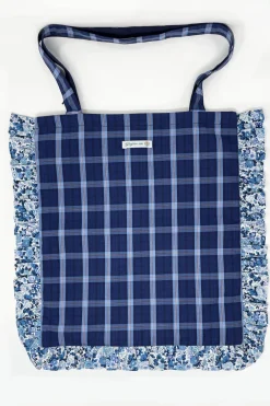 MILLY BAG LIBERTY AND TARTAN FABRIC