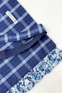 MILLY BAG LIBERTY AND TARTAN FABRIC