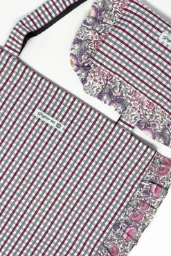 MILLY BAG LIBERTY AND TARTAN FABRIC