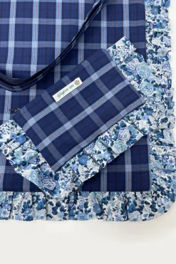 MILLY BAG LIBERTY AND TARTAN FABRIC