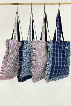 MILLY BAG LIBERTY AND TARTAN FABRIC