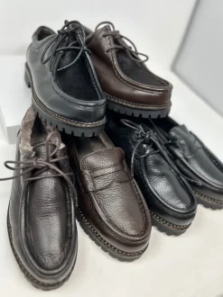 MOCASSINO PENNY ECOFUR INTERNA TESTA MORO GHIGLINO