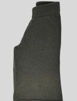 PANTALONE COMFY PALAZZO MAGLIA “CAROLA” FANGO