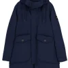 PARKA IMBOTTITURA ECOLOGICA BLU OOFWEAR