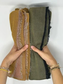 PASHMINA "BIMALA" DOUBLE FACE