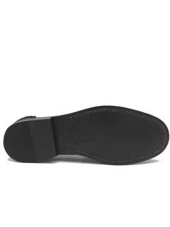 PENNY LOAFER PELLE NERA SAXONE OF SCOTLAND