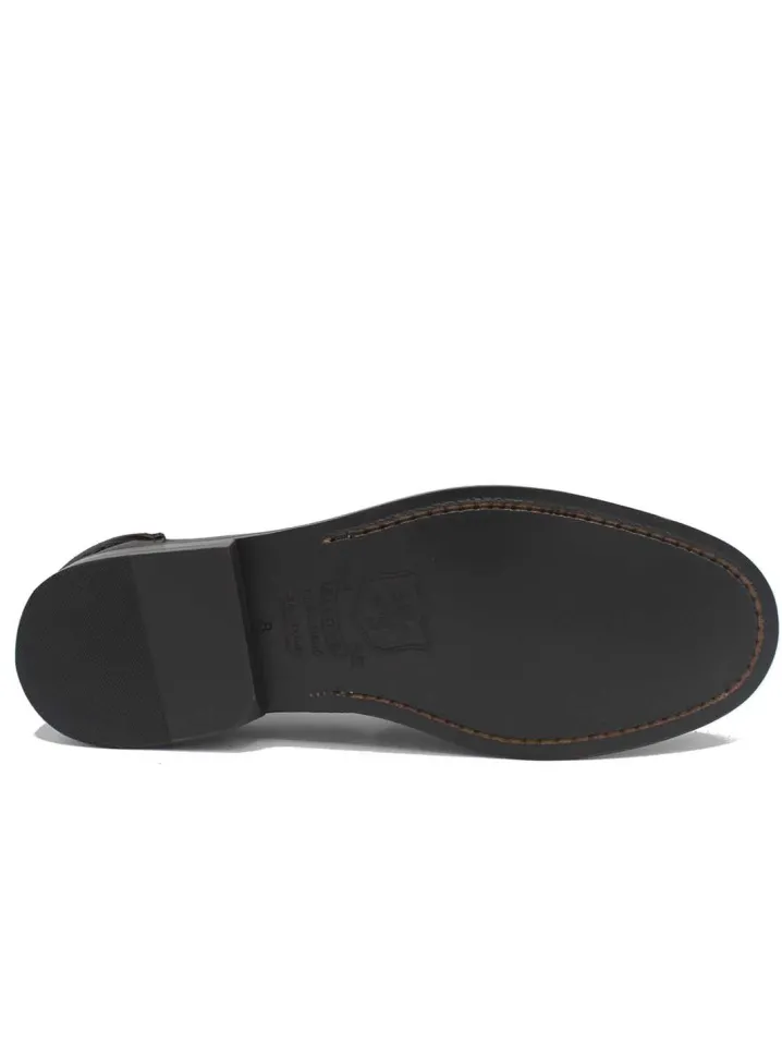 PENNY LOAFER PELLE NERA SAXONE OF SCOTLAND