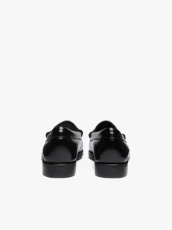 PENNY LOAFERS BLACK SUOLA GOMMATA ANTISCIVOLO G.H.BASS WEEJUNS.