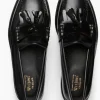 PENNY LOAFERS NAPPINA LAYTON KILTIE PELLE BLACK G.H.BASS WEEJUNS