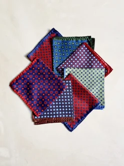 POCHETTE SETA MOTIVO MICRO FANTASIA
