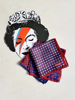 POCHETTE SETA MOTIVO MICRO FANTASIA