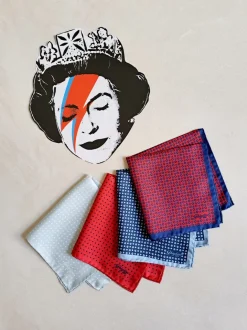 POCHETTE SETA MOTIVO MICRO FANTASIA