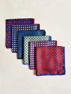 POCHETTE SETA MOTIVO MICRO FANTASIA