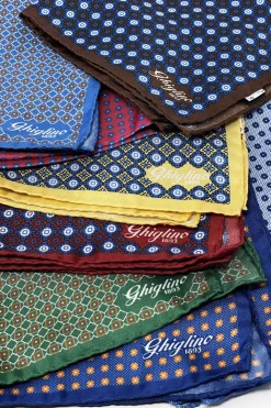 POCHETTE SETA MOTIVO MICRO FANTASIA