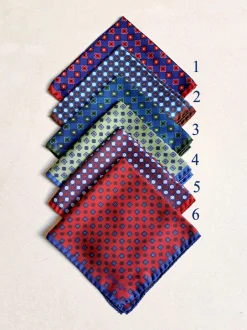 POCHETTE SETA MOTIVO MICRO FANTASIA