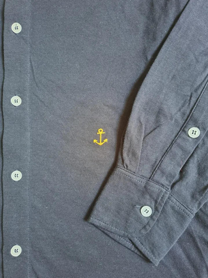POLO CAMICIA CON RICAMI GHIGLINO