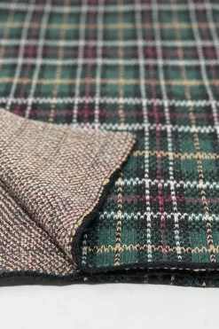 SCIARPA LANA JACQUARD MOTIVO TARTAN