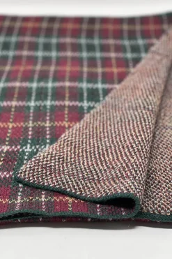 SCIARPA LANA JACQUARD MOTIVO TARTAN