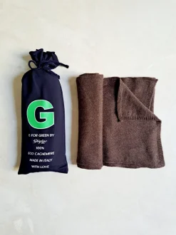 SCIARPE PURO CASHMERE CON MONOGRAM