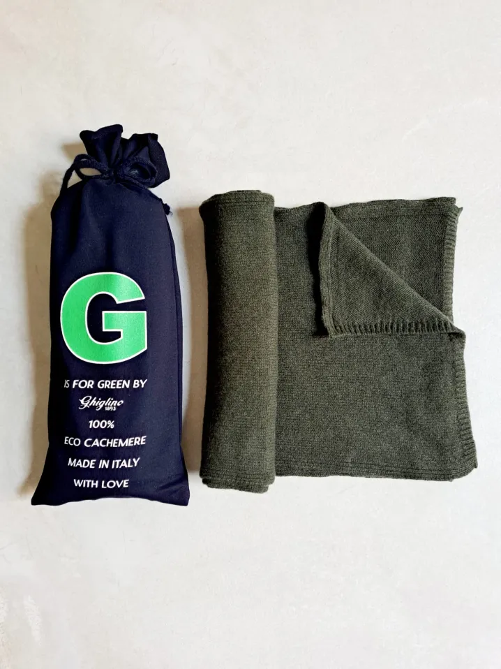 SCIARPE PURO CASHMERE CON MONOGRAM