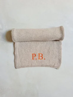 SCIARPE PURO CASHMERE CON MONOGRAM
