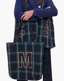 SHOPPER TARTAN ALPHABET STYLE