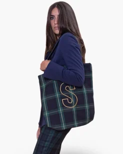 SHOPPER TARTAN ALPHABET STYLE