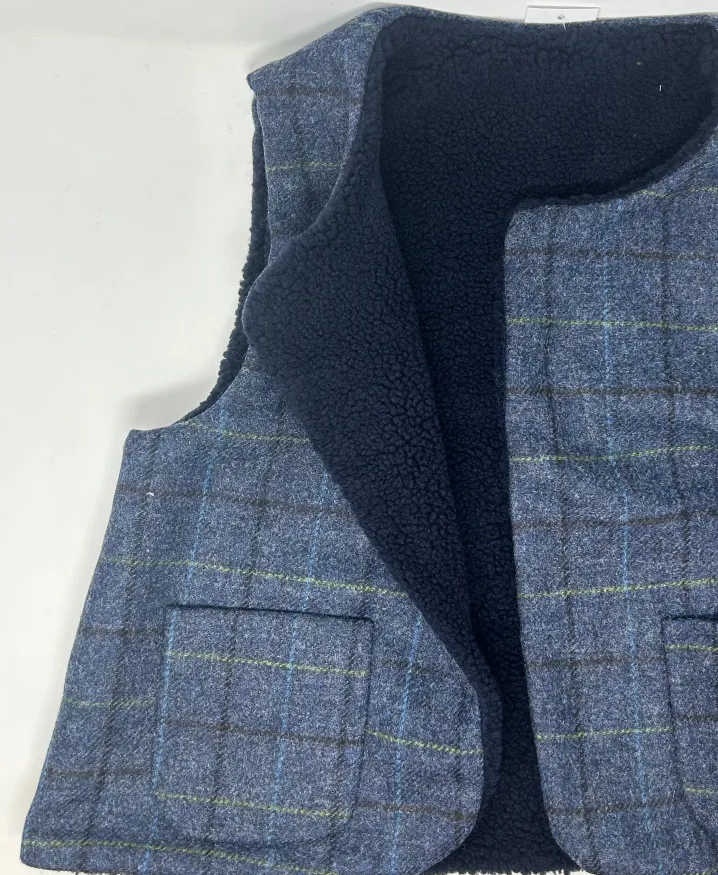 SMANICATO “DEL CAMALLO” REVERSIBILE HARRIS TWEED/ORSETTO