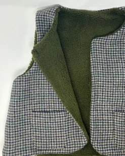 SMANICATO “DEL CAMALLO” REVERSIBILE HARRIS TWEED/ORSETTO