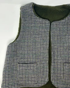 SMANICATO “DEL CAMALLO” REVERSIBILE HARRIS TWEED/ORSETTO