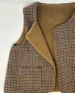 SMANICATO “DEL CAMALLO” REVERSIBILE HARRIS TWEED/ORSETTO