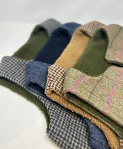 SMANICATO “DEL CAMALLO” REVERSIBILE HARRIS TWEED/ORSETTO