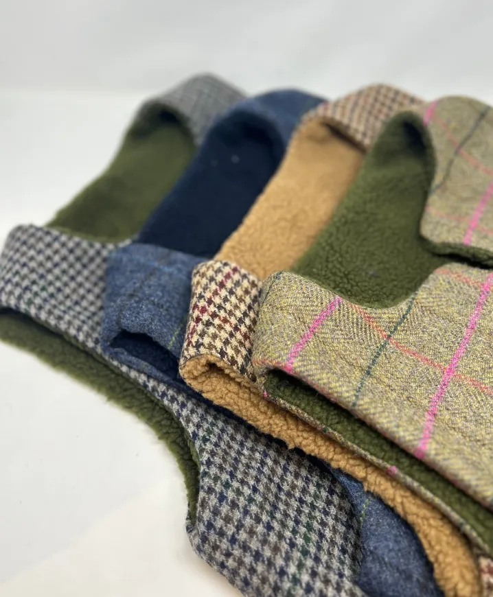 SMANICATO “DEL CAMALLO” REVERSIBILE HARRIS TWEED/ORSETTO