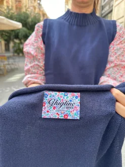 STOLA "LISETTA" BLU