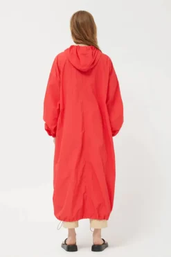 TRENCH TECNICO ROSSO