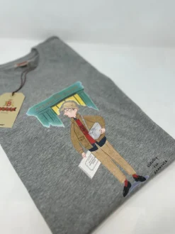 T-SHIRT BARACUTA SLOWBOY COLOURMAN 2 COLORI